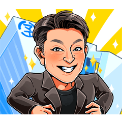 [LINEスタンプ] 浜崎工業 浜崎社長のJOIN UPスタンプ！