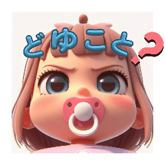 [LINEスタンプ] ちゅぱBabyスタンプ♡怒