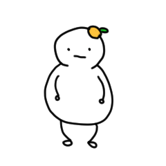 [LINEスタンプ] 鏡餅くん