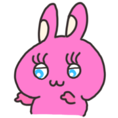 [LINEスタンプ] うさちゃんちん(日常)_文字なし