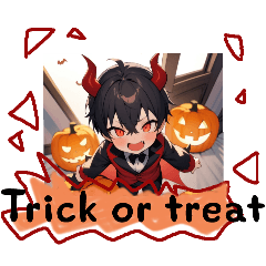 [LINEスタンプ] 悪魔男子