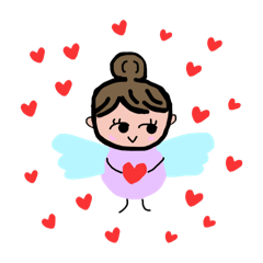 [LINEスタンプ] ようせいかんちゃん