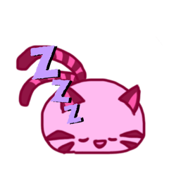 [LINEスタンプ] おもちもちもち 夢猫むぺぺ