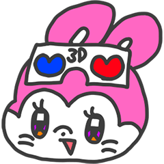 [LINEスタンプ] サン＆デイの3Dな日常 文字なしバージョン2