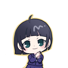 [LINEスタンプ] 学生さん 1