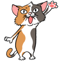 [LINEスタンプ] 猫さんの平凡な日常