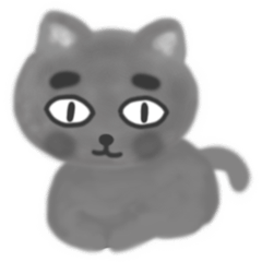 [LINEスタンプ] 眉毛猫ぐれいちゃん