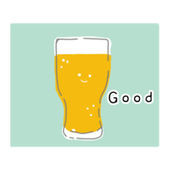 [LINEスタンプ] ビール女子⭐︎ビールを愛する人へ4