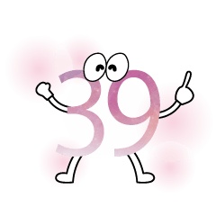 [LINEスタンプ] 39次元魂スタンプの画像（メイン）