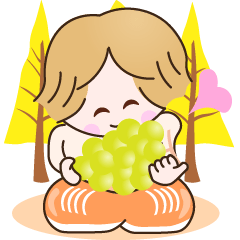 [LINEスタンプ] ☆秋☆ 笑顔で元気なスタンプ