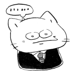 [LINEスタンプ] ふしあわせトム思考だだもれ