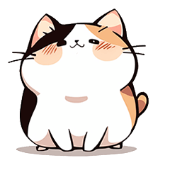 [LINEスタンプ] 丸い猫がひとこというスタンプ