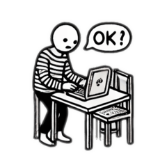 [LINEスタンプ] 不気味君の日常