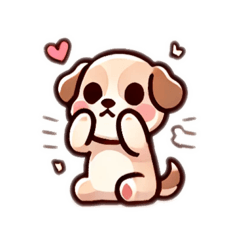 [LINEスタンプ] 愛しい犬のスタンプ