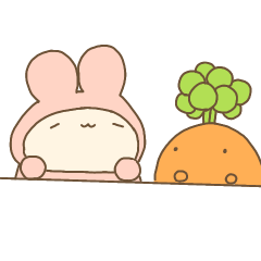 [LINEスタンプ] きぐるみうさ2