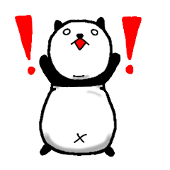 [LINEスタンプ] パンダるーん