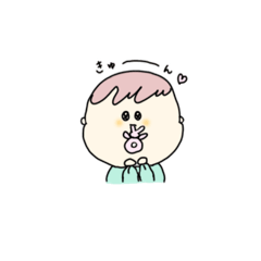 [LINEスタンプ] わたちはあかちゃん！