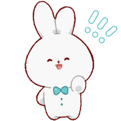 [LINEスタンプ] もちうさ*スタンプ