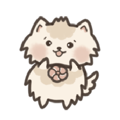 [LINEスタンプ] 保護犬もなかの毎日