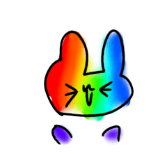 [LINEスタンプ] 好きなうさぎ作ろ！の画像（メイン）