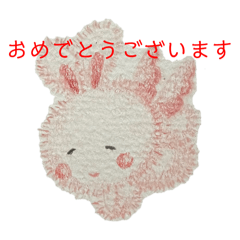 [LINEスタンプ] 色鉛筆画、ふわふわもこもこの動物たち