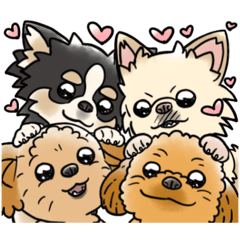 [LINEスタンプ] COCO-ZU わんこの日常スタンプ