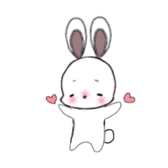 [LINEスタンプ] らびっつちゃん