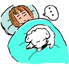 [LINEスタンプ] 自由きままに生きる犬