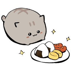 [LINEスタンプ] にわねこサバトラ4の画像（メイン）