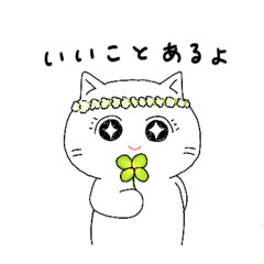 [LINEスタンプ] ポジティブ猫ちゃんの日常❤︎