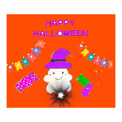 [LINEスタンプ] 動くハロウィン＆クリスマス＆おやすみ