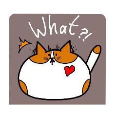 [LINEスタンプ] まんまるねこ～スタンプ①～