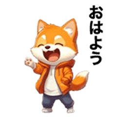 [LINEスタンプ] 柴犬しばまるVer.1