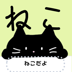 [LINEスタンプ] 選べるねこのメッセージスタンプ