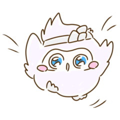 [LINEスタンプ] ふくろうのるよちゃん9