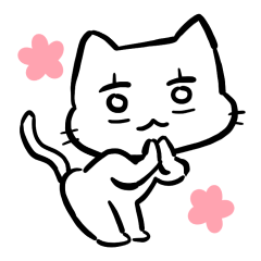 [LINEスタンプ] ふふキャット