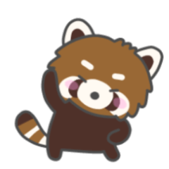 [LINEスタンプ] うごく！レッサーパンダとなかまたち