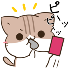 [LINEスタンプ] 毎日使える！五月病なねこたち2の画像（メイン）