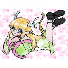 [LINEスタンプ] 龍娘っ子2024ver.の画像（メイン）