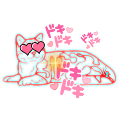 [LINEスタンプ] へんぐろねこ