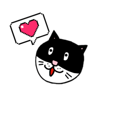 [LINEスタンプ] くろクロちゃん