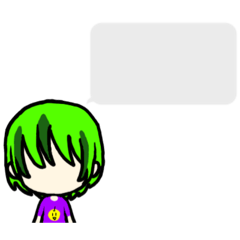 [LINEスタンプ] おしゃべりこーりざと。