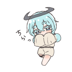 [LINEスタンプ] てんしのぺねくん