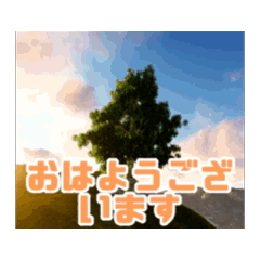 [LINEスタンプ] 自然との融合スタンプの画像（メイン）