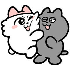 [LINEスタンプ] ンめねこ3