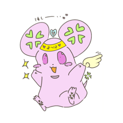 [LINEスタンプ] よつは＆めりぃ