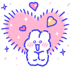 [LINEスタンプ] 小さいモンイ！ 1, Sweetie minimong！ 1