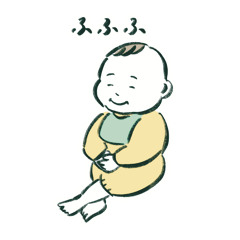 [LINEスタンプ] 赤ちゃんだね。1