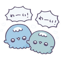 [LINEスタンプ] イヤイヤ期のくらげの日常