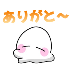 [LINEスタンプ] 液体みたいな生き物のスタンプ〜2